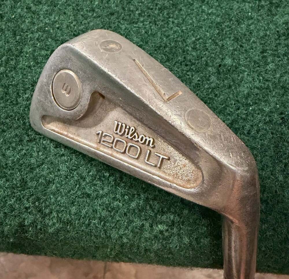 Wilson 1200 LT 7 Iron Steel Shaft Right Handed